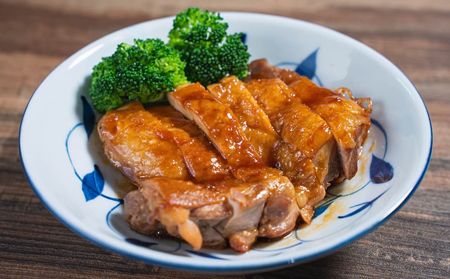 鶏のはちみつピリ辛照り焼き
