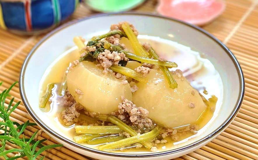 かぶと大根のはちみつあんかけ