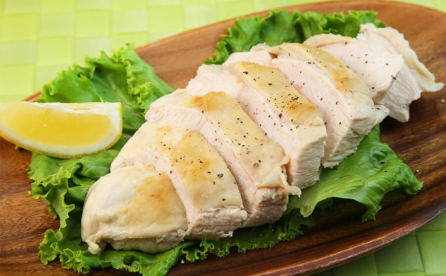 はちみつレモン蒸し鶏