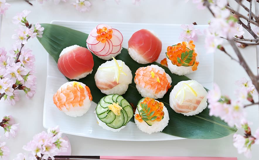 はちみつ手まり寿司