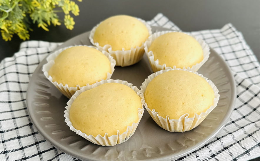 はちみつ蒸しパン