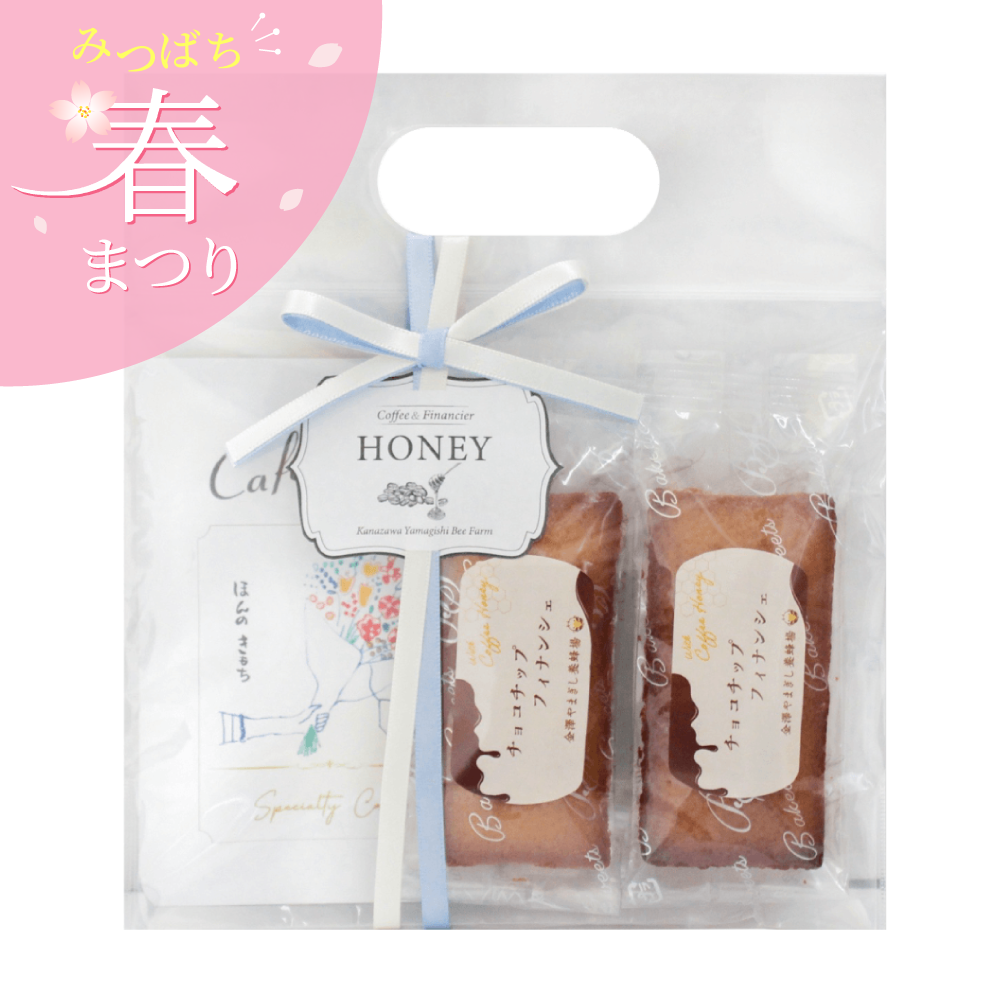 加賀五彩ドリップコーヒーとチョコチップフィナンシェのセット（送料別）