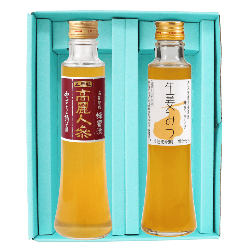 高麗人参と生姜みつのめぐりギフト