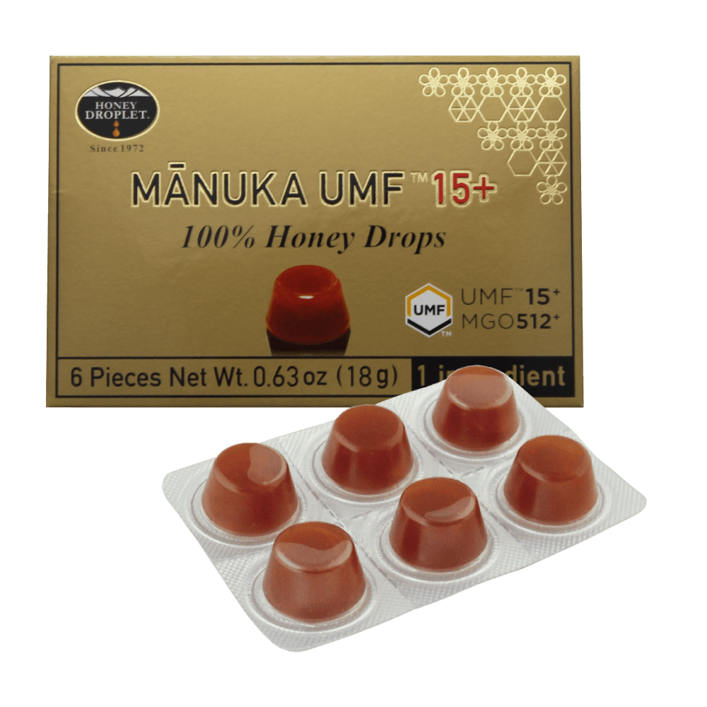 マヌカハニードロップレット UMF15+　6粒
