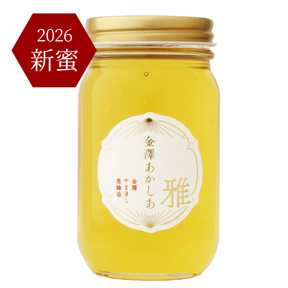 【2026年産 新蜜】金澤あかしあ-雅-　300g［自社養蜂場産］