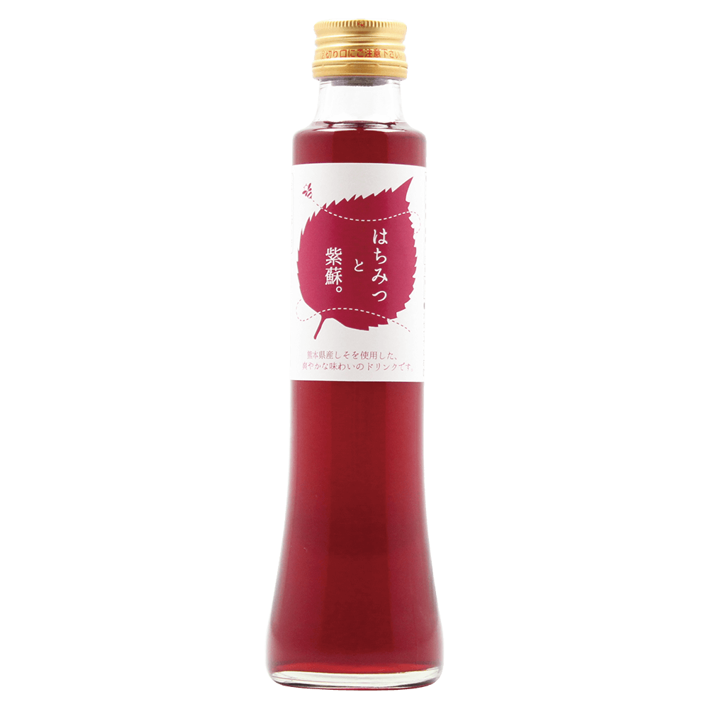\熊本を応援/阿蘇の赤じそたっぷり!ハニードリンク はちみつと紫蘇。 200ml