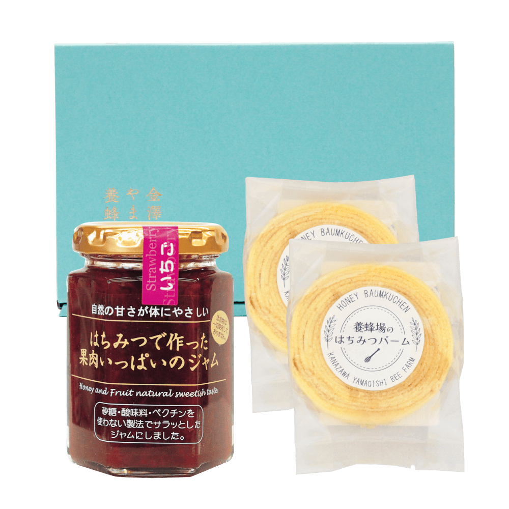 いちごジャムとはちみつバーム詰合せ(送料別)