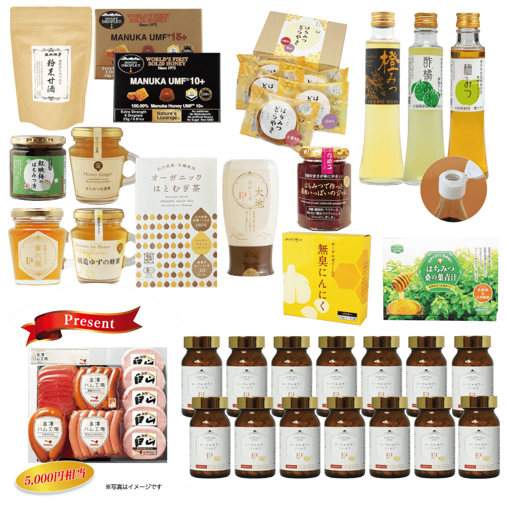 １０萬円福袋（ローヤルゼリーゴールド１４箱）
