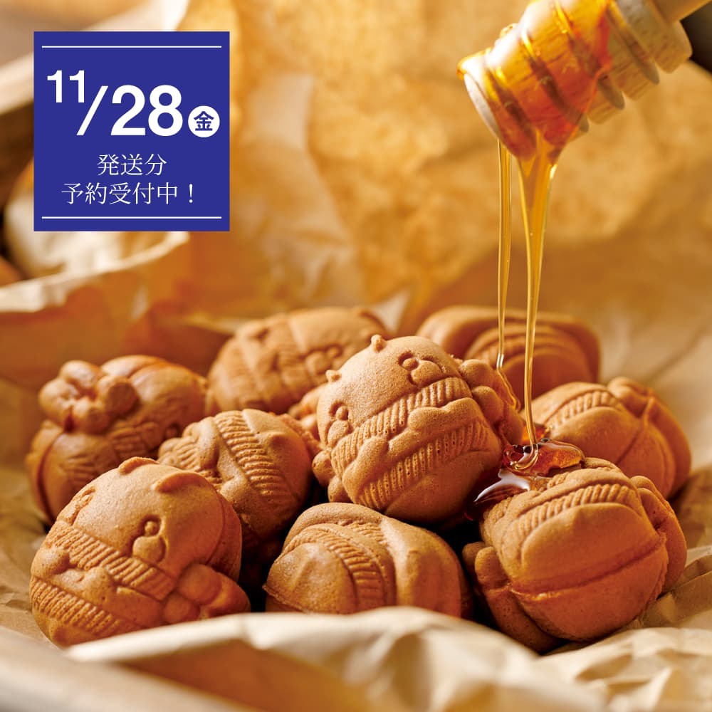 養蜂家が作る ベビーカステラ　16個入（あかしあ大地スティック付き）