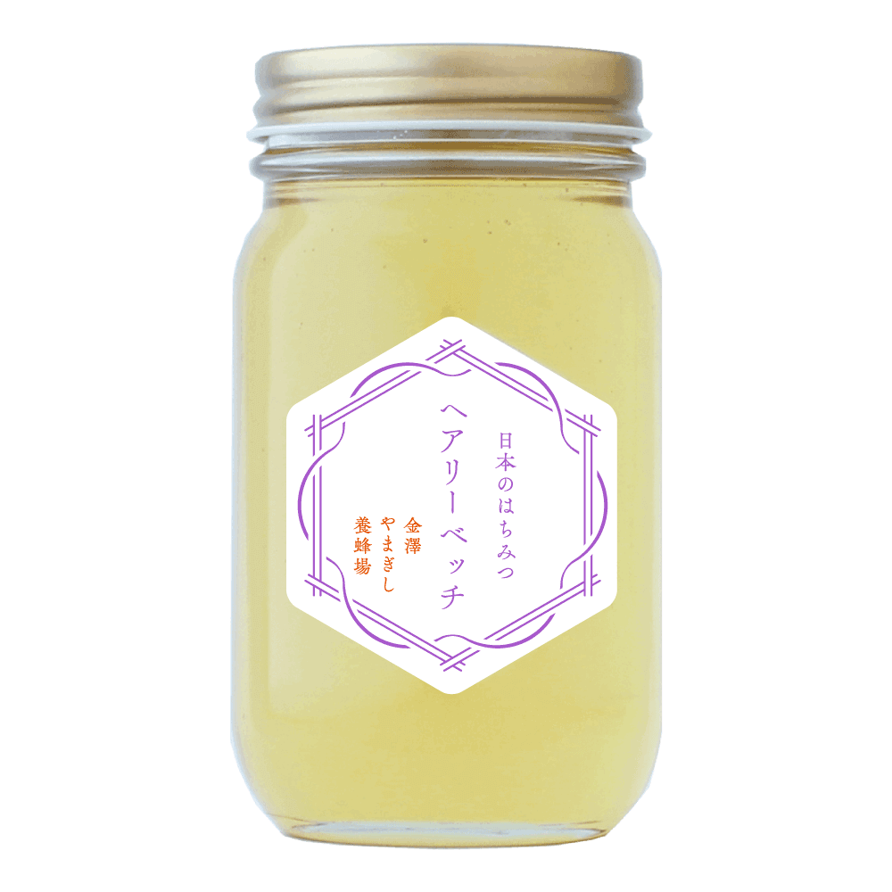 日本のはちみつ　ヘアリーベッチ　300g