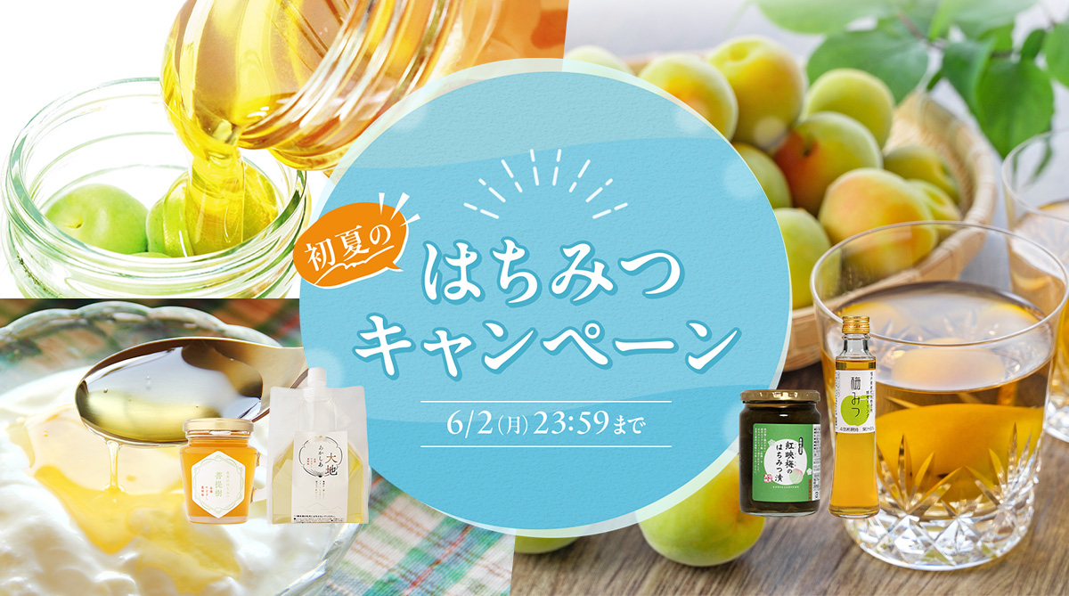 金澤やまぎし養蜂場 初夏のはちみつキャンペーン