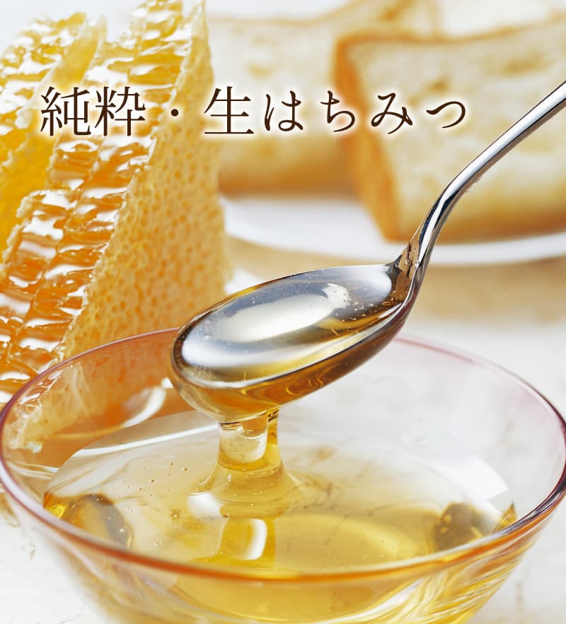 純粋・生はちみつ ｜ 金沢のはちみつ通販 金澤やまぎし養蜂場